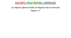 Desktop Screenshot of equipomlmhispano.com